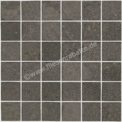 Emilceramica Be-Square Black 30x30 cm Mosaik Matt Eben Naturale EDPW | 144034