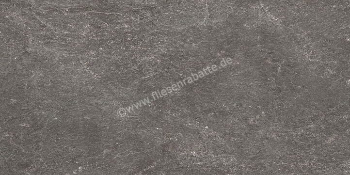 Agrob Buchtal Timeless Black 60x120 cm Bodenfliese / Wandfliese Veredelt Trittsicher HT-Veredelung 432094H | 160410
