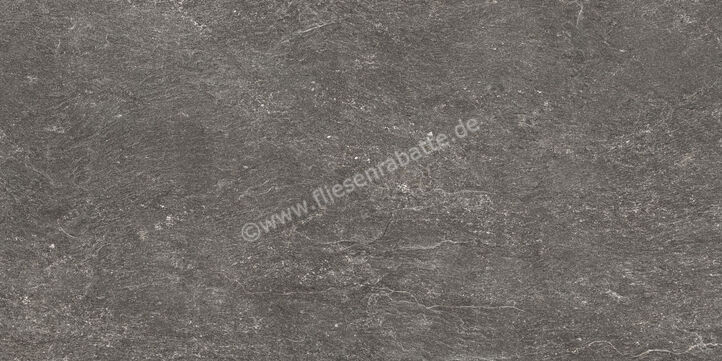 Agrob Buchtal Timeless Black 60x120 cm Bodenfliese / Wandfliese Veredelt Trittsicher HT-Veredelung 432094H | 160416