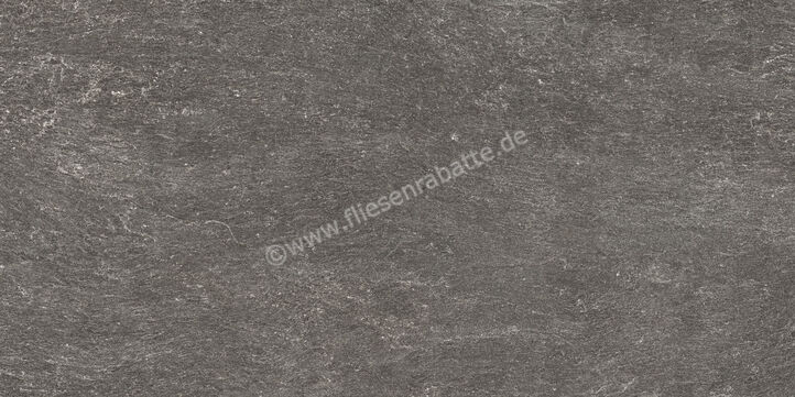 Agrob Buchtal Timeless Black 60x120 cm Bodenfliese / Wandfliese Veredelt Trittsicher HT-Veredelung 432094H | 160422