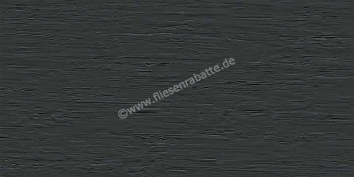 ceramicvision Paris Noir 40x80 cm Wandfliese Struttura Righe Matt Strukturiert Naturale CVPRS99RT | 170337