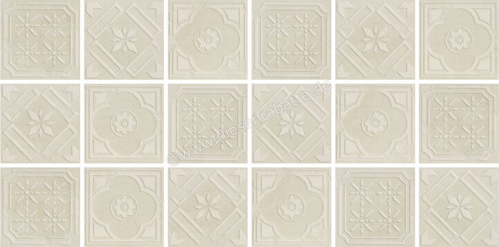  Fioranese Montpellier Intonaco 20.13x20.13 cm Dekor Formella Matt Naturale MP201FR | 175008