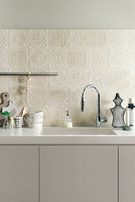  Fioranese Montpellier Intonaco 20.13x20.13 cm Dekor Formella Matt Naturale MP201FR | 175014