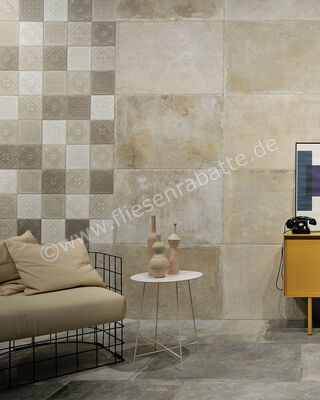  Fioranese Montpellier Mix_3 Colori 20.13x20.13 cm Dekor Formella Matt Naturale MP3FR | 175020