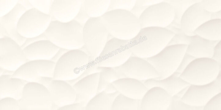 Love Tiles Genesis White 30x60 cm Dekor Leaf Matt Strukturiert Naturale B669.0052.001 | 186789