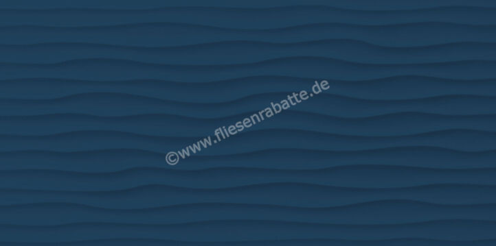 Love Tiles Genesis Deep Blue 30x60 cm Dekor Reef Matt Strukturiert Naturale B669.0049.008 | 186813