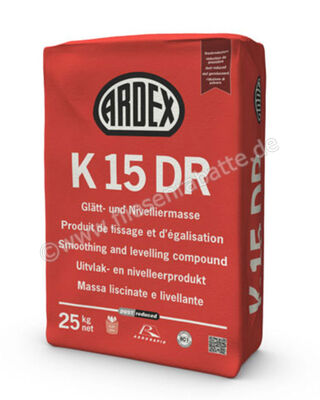 Ardex K 15 DR Glätt- und Nivelliermasse 25 kg Papiersack 53134 | 192351