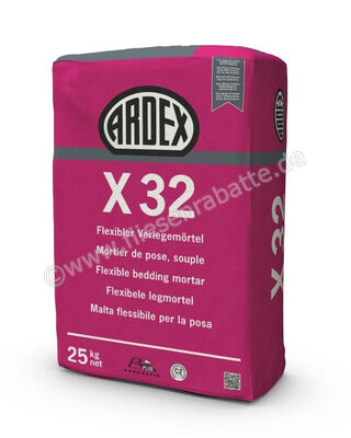 Ardex X 32 Flexibler Verlegemörtel 25 kg Papiersack 54201 | 192420