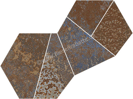 ceramicvision Blend Art 20x30 cm Mosaik Mold Matt Strukturiert Naturale CV0125691 | 196623