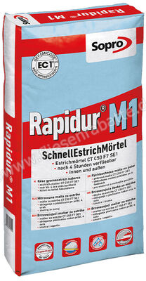 Sopro Bauchemie Rapidur M1 Estrich-Mörtel 25 kg Sack 7776925 (769-21) | 201377