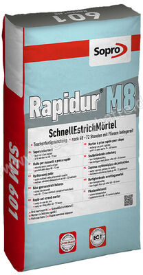 Sopro Bauchemie Rapidur M8 Estrich-Mörtel 25 kg Sack 7760125 (601-21) | 201383