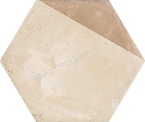  Marca Corona Terra Porzione Esagona Vers. C 21.6x25 cm Dekor Matt Eben Naturale 0395 | 222855