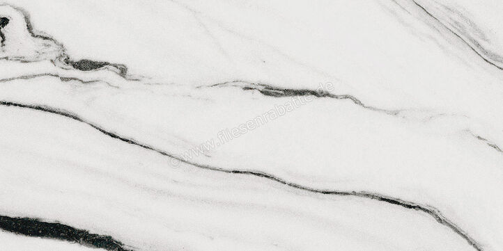 Imola Ceramica The Room Panda White Pan Wh 60x120 cm Bodenfliese / Wandfliese Stärke: 6,5 mm Glänzend Eben Lappato PAN WH6 12 LP | 229547