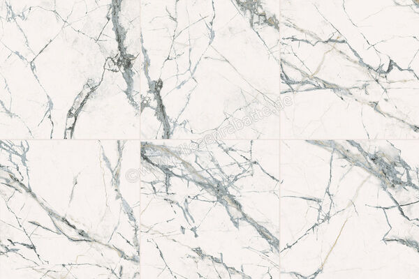 Imola Ceramica The Room Inv White Inv Wh 120x120 cm Bodenfliese / Wandfliese Stärke: 6,5 mm Glänzend Eben Lappato INV WH6 120 LP | 233048