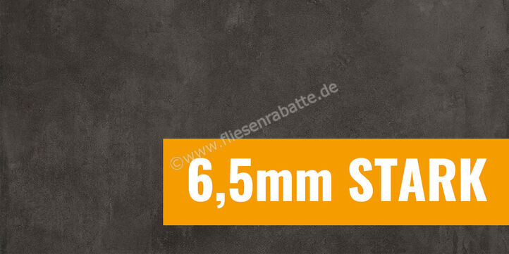 Imola Ceramica Azuma Black N 60x120 cm Bodenfliese / Wandfliese Stärke: 6,5 mm Matt Eben Naturale AZMA6 12N RM | 238490