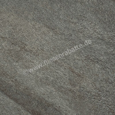 Agrob Buchtal Quarzit Basaltgrau 60x60 cm Bodenfliese / Wandfliese Matt Trittsicher HT-Veredelung 8450-B600HK | 24478