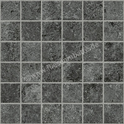 ceramicvision Glam Antracite 30x30 cm Mosaik 4,7x4,7 Matt Strukturiert Naturale CV0113224 | 244963