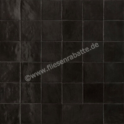 Marazzi Zellige Carbone 10x10 cm Dekor Wand Glänzend Leicht Strukturiert Lux M5S1 | 246976