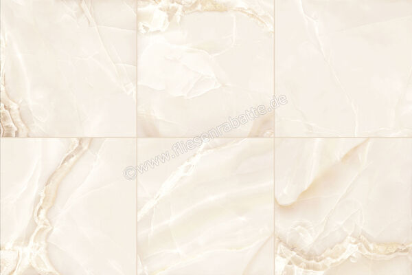 Dune Ceramica Selene Light 90x90 cm Bodenfliese / Wandfliese Glänzend Eben Poliert 187971 | 250423