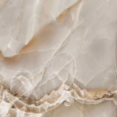 Dune Ceramica Selene Cappuccino 90x90 cm Bodenfliese / Wandfliese Glänzend Eben Poliert 188205 | 250432