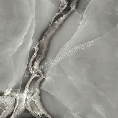 Dune Ceramica Selene Dark 90x90 cm Bodenfliese / Wandfliese Glänzend Eben Poliert 187972 | 250444