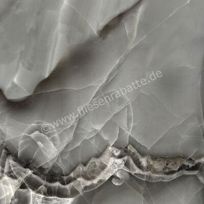 Dune Ceramica Selene Dark 90x90 cm Bodenfliese / Wandfliese Glänzend Eben Poliert 187972 | 250453