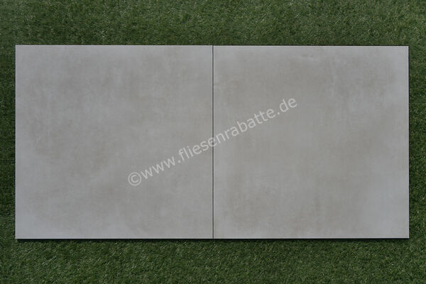 ceramicvision Craft Outdoor Steel Grey 90x90x2 cm Terrassenplatte Matt Strukturiert Naturale CVCRSG902R | 258763