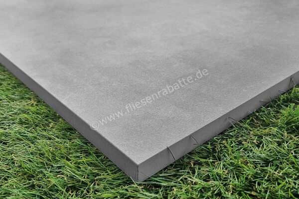 ceramicvision Craft Outdoor Steel Grey 90x90x2 cm Terrassenplatte Matt Strukturiert Naturale CVCRSG902R | 258772