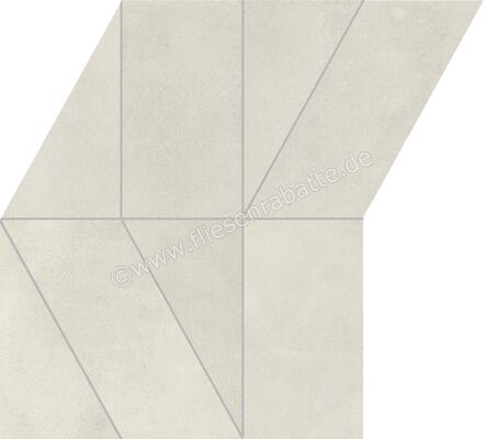 Marca Corona Multiforme Calce 24.2x29.1 cm Dekor Tessere Freccia Matt Eben Naturale I915 | 261505