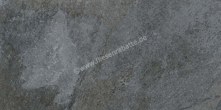 Kronos Ceramiche Rocks Silver Black 60x120 cm Bodenfliese / Wandfliese Matt Strukturiert Naturale KRO7411 | 26820
