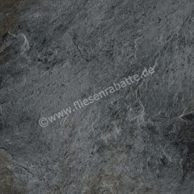 Kronos Ceramiche Rocks Silver Black 60x60 cm Bodenfliese / Wandfliese Matt Strukturiert Naturale KRO7401 | 26891