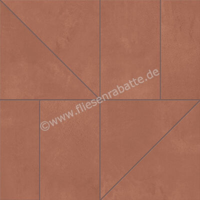 Marca Corona Multiforme Dune Marsala 29.2x29.2 cm Dekor Zig Mosaik Matt Eben Naturale J308 | 281002