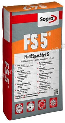 Sopro Bauchemie FS5 Fließspachtelmasse 25 kg Sack 7754925 (549-21) | 286269