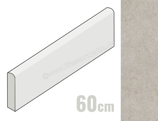  Atlas Concorde Boost Stone Pearl 7.2x60 cm Sockel Matt Eben Sensitech A7NH | 286308