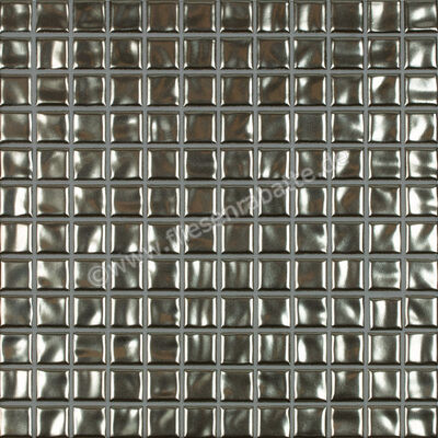 Jasba Amano Metallic 2x2 cm Mosaik 2x2 cm Glänzend Eben 41928H | 28776