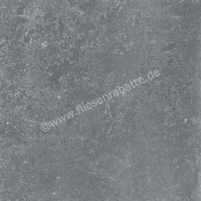 Emilceramica Chateau Noir 80x80x2 cm Terrassenplatte Matt Strukturiert Naturale EFM3 | 291180