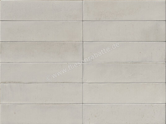 Marazzi Lume Off White 6x24 cm Dekor Wand Glänzend Leicht Strukturiert Lux MA9P | 295614