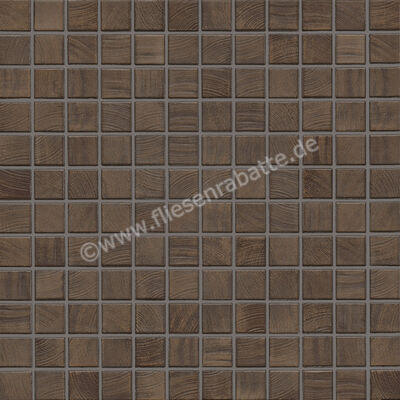 Jasba Senja Pure Wenge 2x2 cm Mosaik Secura Matt Reliefiert HT-Veredelung 3202H | 29743