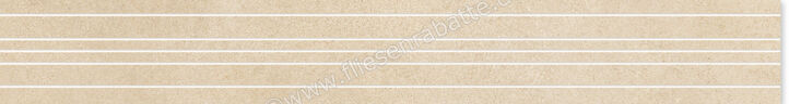 Agrob Buchtal Concrete Sandbeige 8x60 cm Bordüre Stripes Matt Eben 280361-03 | 300534