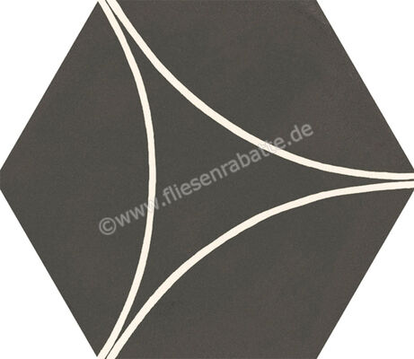 Marazzi Cementum Carbon 18.2x21 cm Bodenfliese / Wandfliese Decoro Arco Matt Eben Naturale M9W3 | 315260