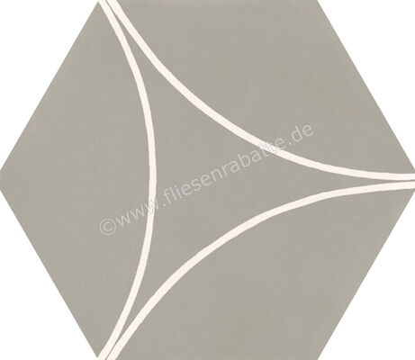 Marazzi Cementum Nickel 18.2x21 cm Bodenfliese / Wandfliese Decoro Arco Matt Eben Naturale M9W0 | 316241