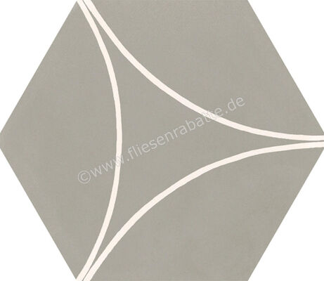 Marazzi Cementum Nickel 18.2x21 cm Bodenfliese / Wandfliese Decoro Arco Matt Eben Naturale M9W0 | 316256