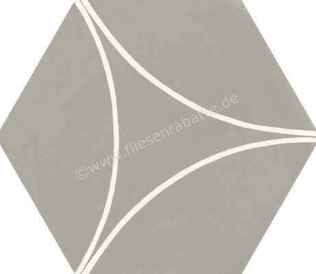 Marazzi Cementum Nickel 18.2x21 cm Bodenfliese / Wandfliese Decoro Arco Matt Eben Naturale M9W0 | 316259