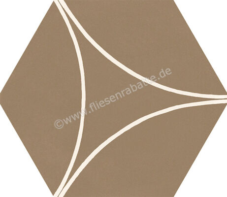 Marazzi Cementum Olive 18.2x21 cm Bodenfliese / Wandfliese Decoro Arco Matt Eben Naturale M9W4 | 316454
