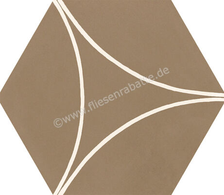 Marazzi Cementum Olive 18.2x21 cm Bodenfliese / Wandfliese Decoro Arco Matt Eben Naturale M9W4 | 316457
