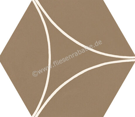 Marazzi Cementum Olive 18.2x21 cm Bodenfliese / Wandfliese Decoro Arco Matt Eben Naturale M9W4 | 316460