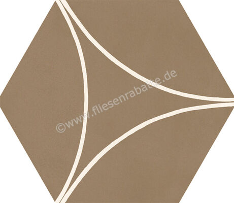 Marazzi Cementum Olive 18.2x21 cm Bodenfliese / Wandfliese Decoro Arco Matt Eben Naturale M9W4 | 316466