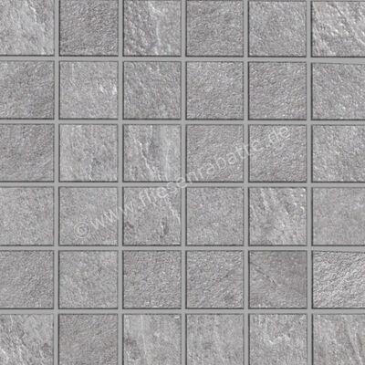 Lea Ceramiche Waterfall Silver Flow 5x5 cm Mosaik Matt Strukturiert Matt LGCWF35 | 31764