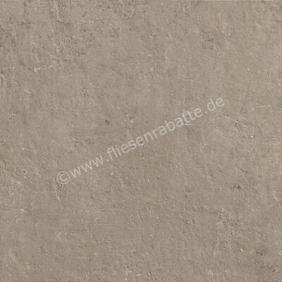 Marazzi Mystone Limestone20 Taupe 80x80x2 cm Terrassenplatte Matt Strukturiert Strutturato M7FH | 321953