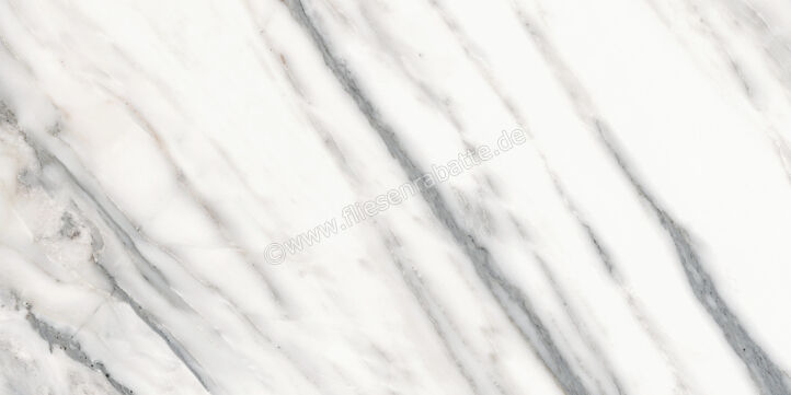 Marazzi Allmarble Bianco Arni 60x120 cm Bodenfliese / Wandfliese Glänzend Eben Lux MF6S | 322961